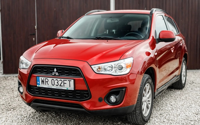 Mitsubishi ASX cena 49900 przebieg: 173000, rok produkcji 2014 z Skarszewy małe 379